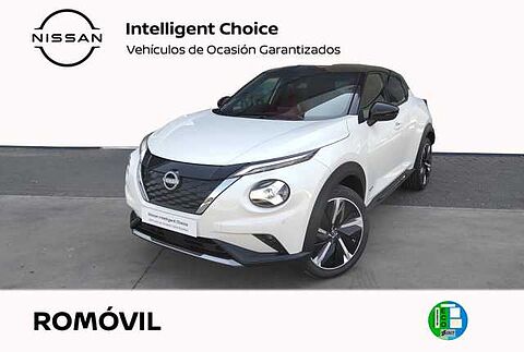 Nissan Juke JUKE 1.6 HYBRID 105 KW (143 CV) E6D-F AUTO Lunar White Midnight Black Metalizado